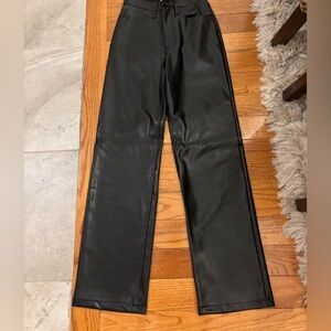 Abercrombie & Fitch Vegan Leather Pants